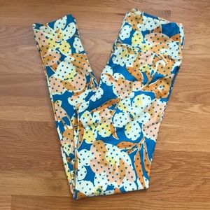 Lularoe spring leggings women’s pretty floral new